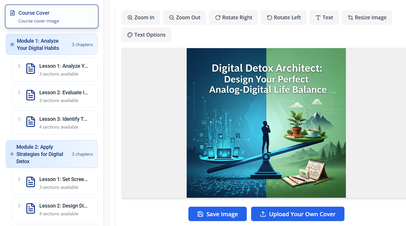 AI-Powered Course Creation Platform